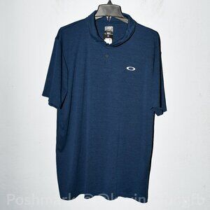 OAKLEY ORIGIN POLO TEAM NAVY HEATHER